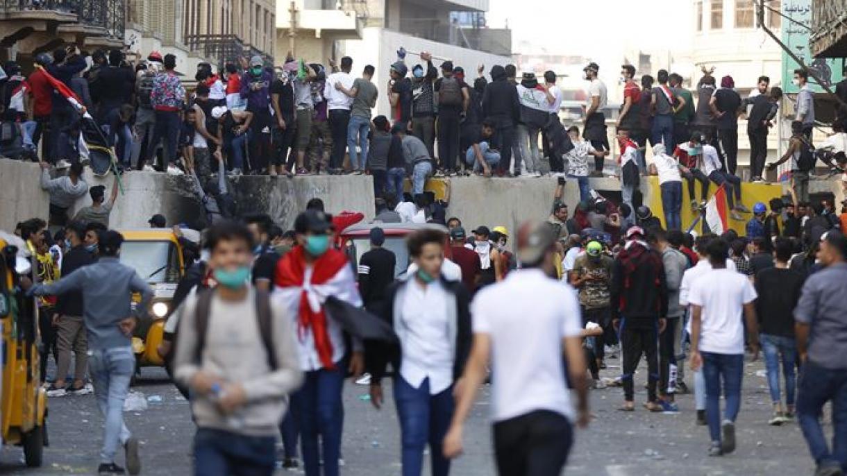 کشته شدن 3 معترض دیگر در بغداد