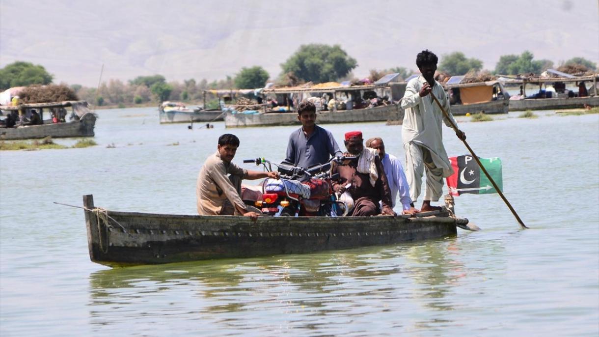 巴基斯坦洪灾导致1208人丧生