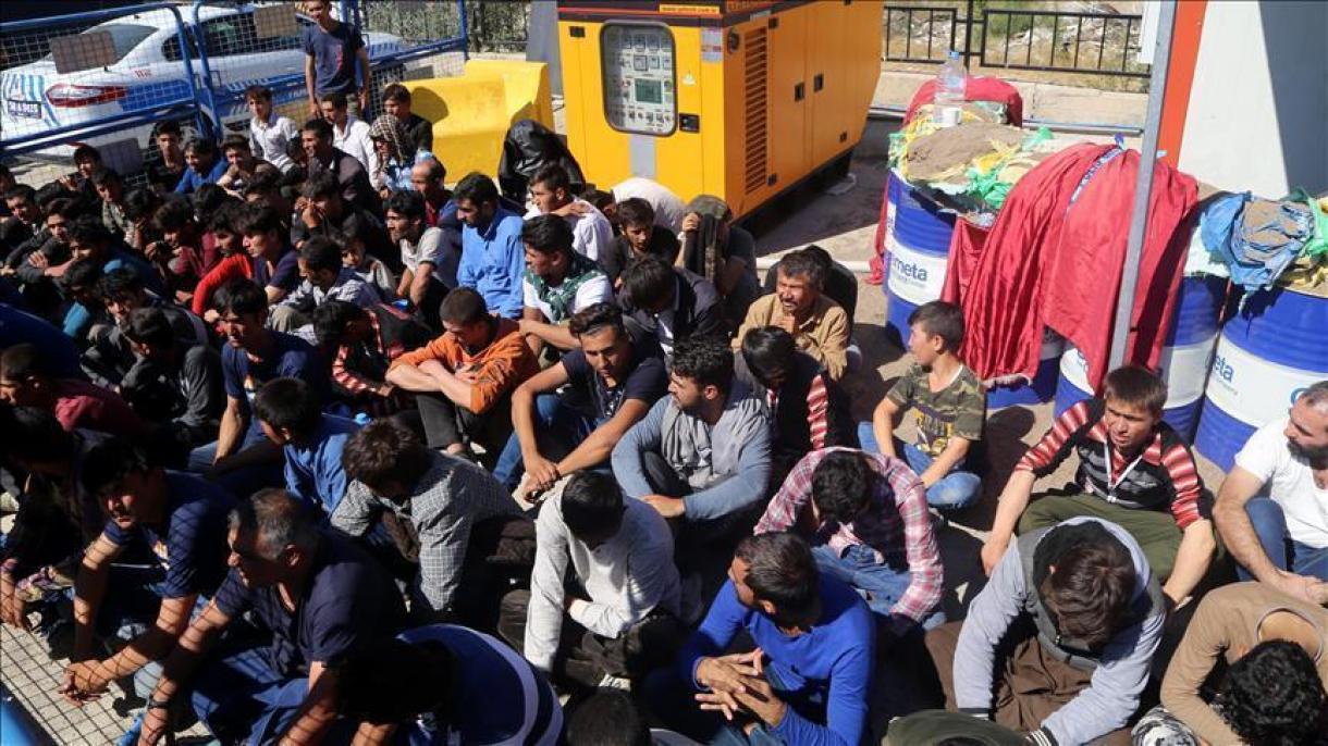 دستگیری 125 مهاجر غیرقانونی در ارزروم ترکیه