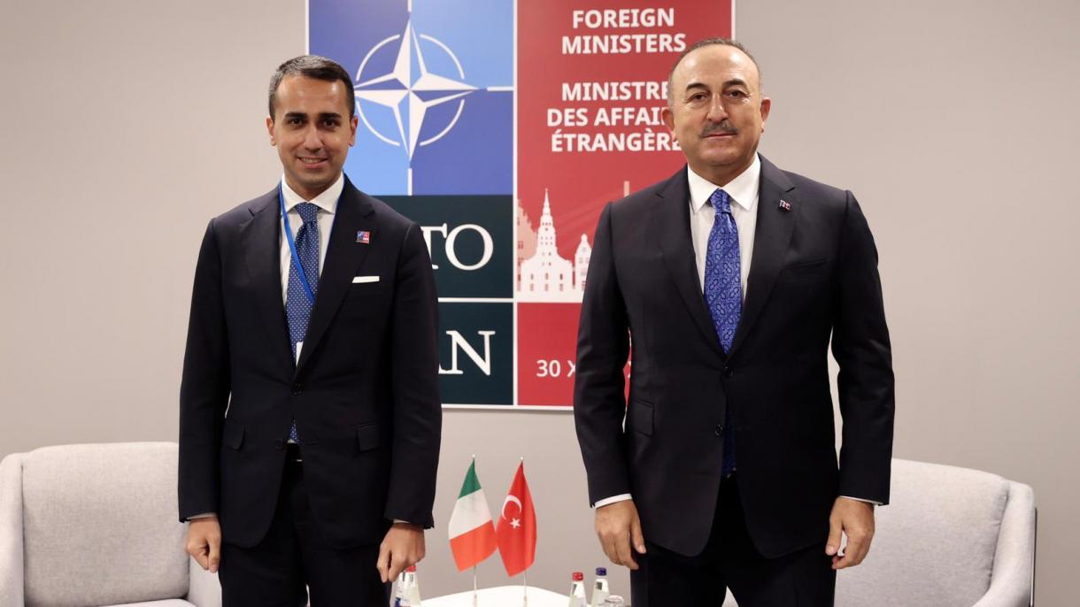 Cavusoglu, incontro con Luigi di Maio in Lettonia