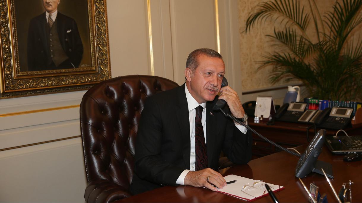 تورکیه پرزیدنتی رجب طیب اردوغان سعد حریرینی تبریک ائتدی