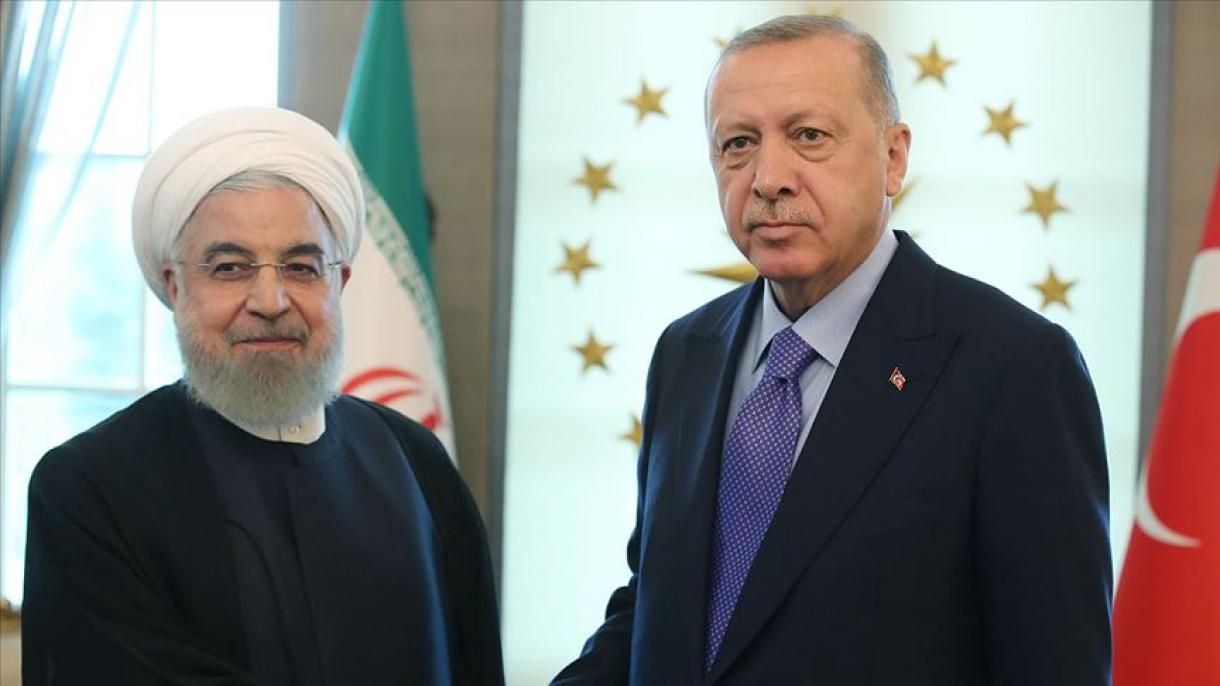 گفتگوی تلفنی اردوغان و روحانی پیرامون آذربایجان و سوریه