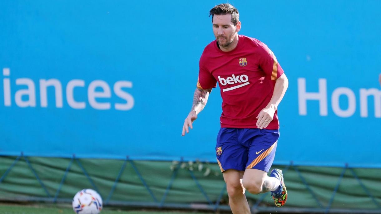 Messi regresó a entrenamientos con el FC Barcelona