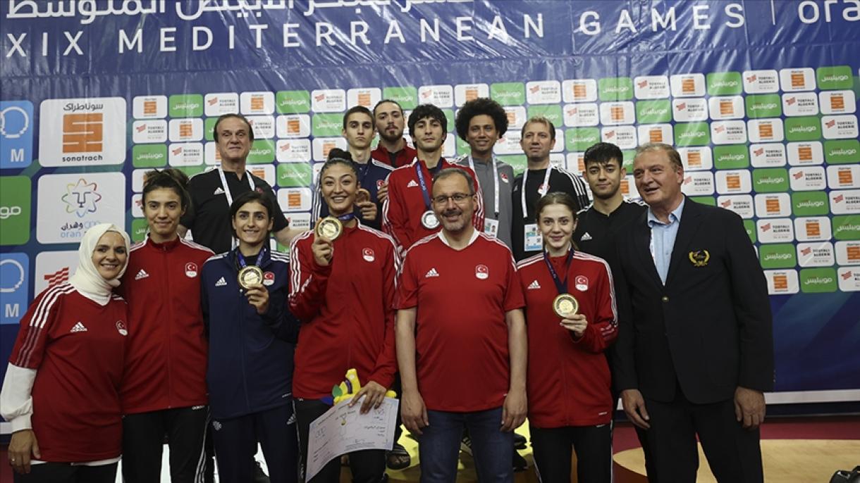 Turquía acaba los Juegos Mediterráneos en segundo lugar con un total de 108 medallas