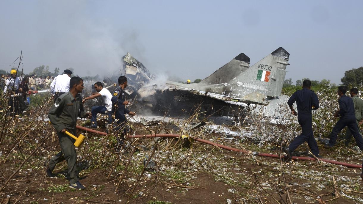 بھارتی فضائیہ کا مگ۔29طیارہ گر کر تباہ،پائلٹ محفوظ