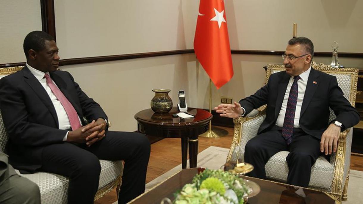 دیدار معاون رئیس جمهور ترکیه با هیأتی از آفریقای جنوبی