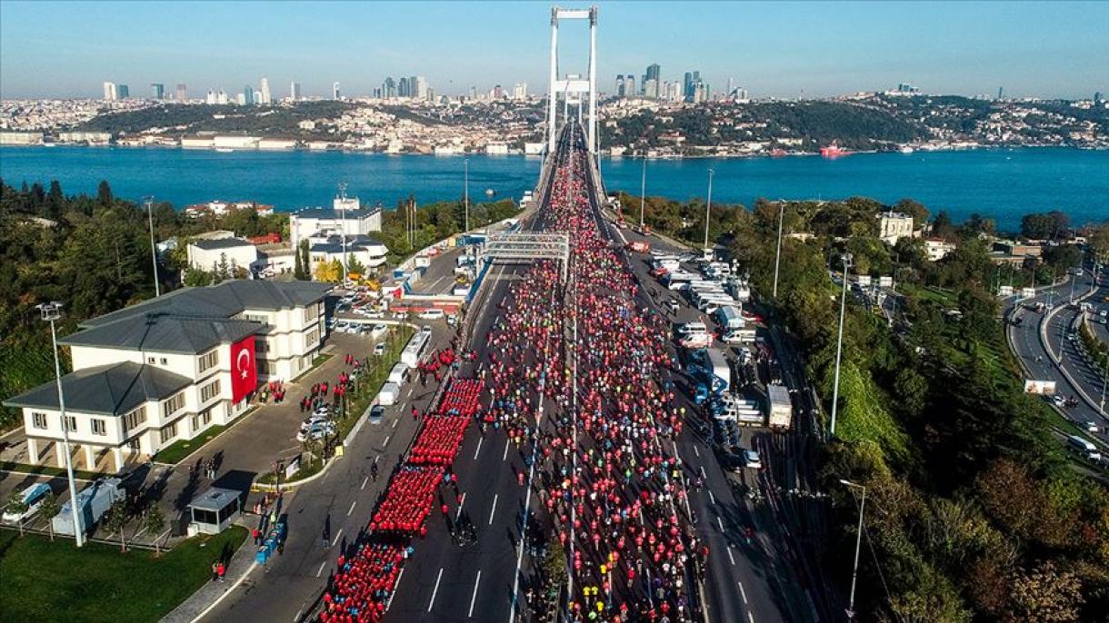 A Maratona de Istambul com a categoria Ouro será realizada pela 42ª vez