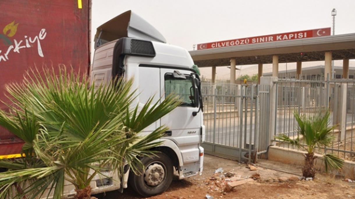 محدود شدن حجم صادرات از گذرگاه مرزی جیلوه گوز ترکیه