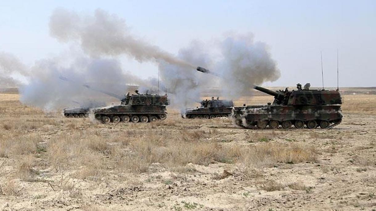 Las FF.AA. turcas destruyó con obuses de Huracán los 34 blancos de DAESH en el norte de Siria