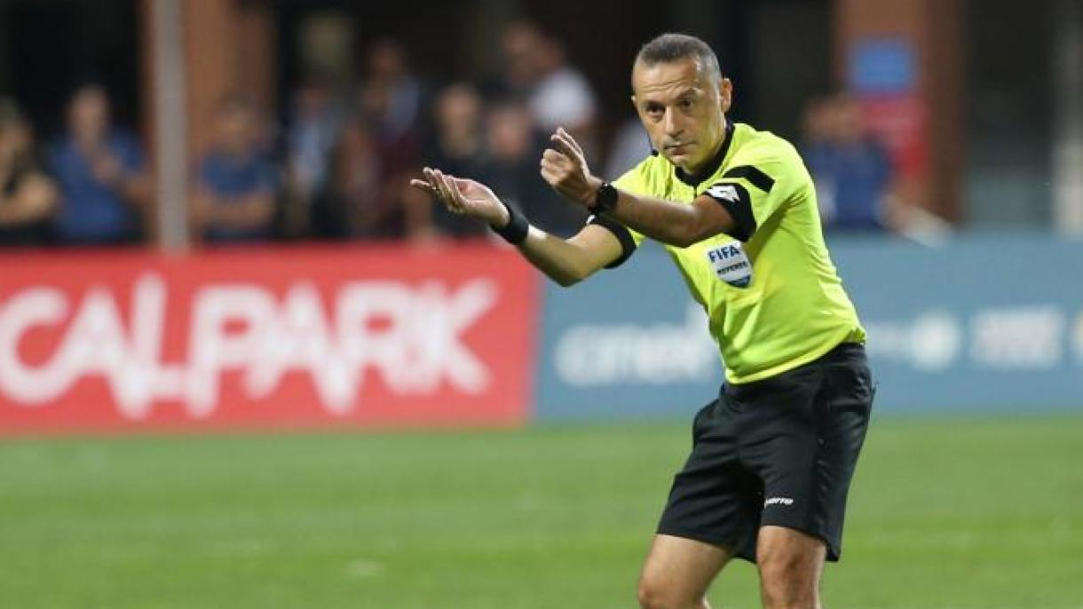 UEFA i akordon turkut Cuneyt Çakir ndeshjen Serbi-Portugali