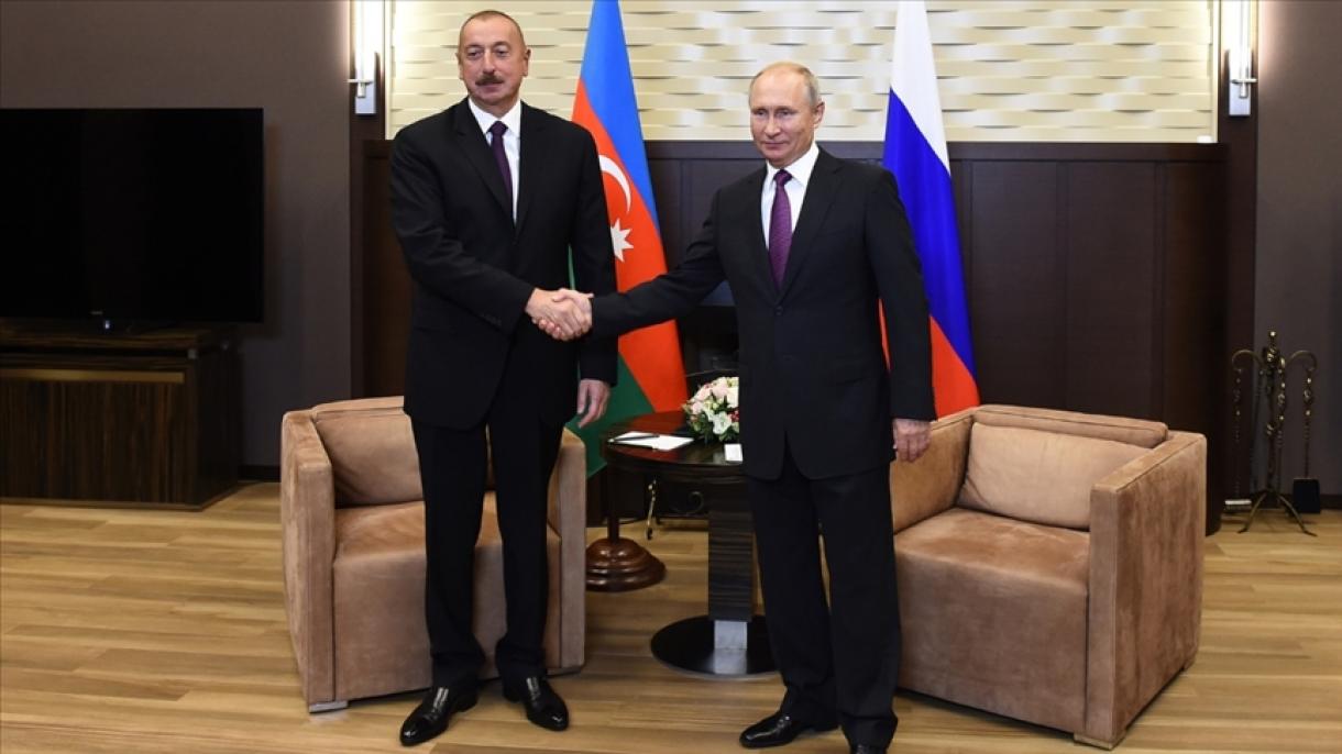 دیدار رئیس‌جمهور آذربایجان و نخست وزیر ارمنستان در مسکو و با حضور پوتین