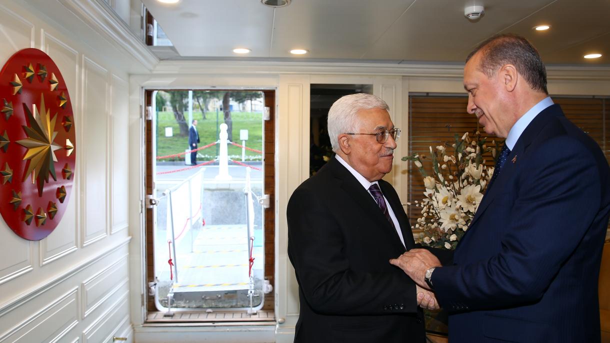 Erdogan Abbas bilen telefon arkaly söhbetdeşlik geçirdi