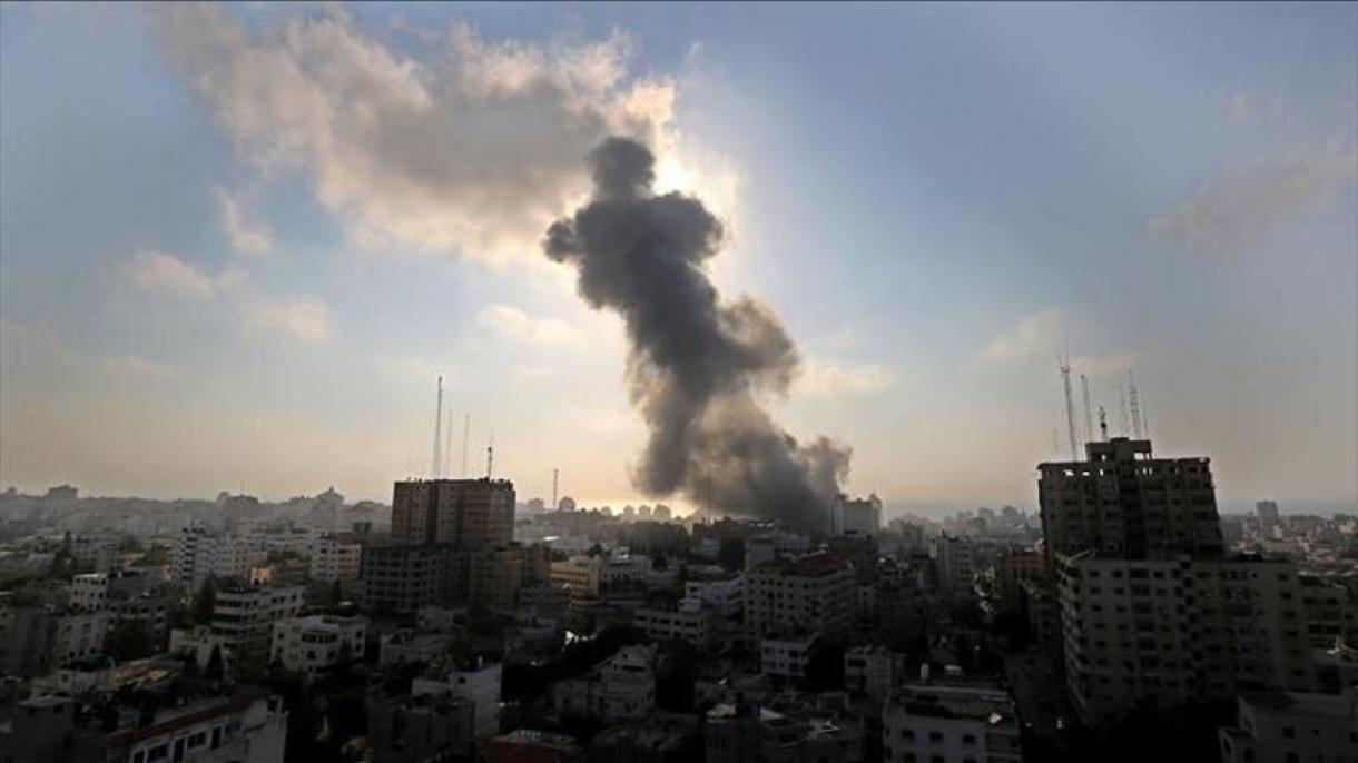 حمله جنگنده های اسرائیل به نوار غزه
