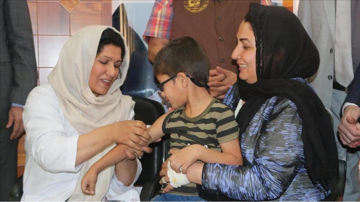 واکسیناسیون 14 میلیون کودک افغان علیه سرخک