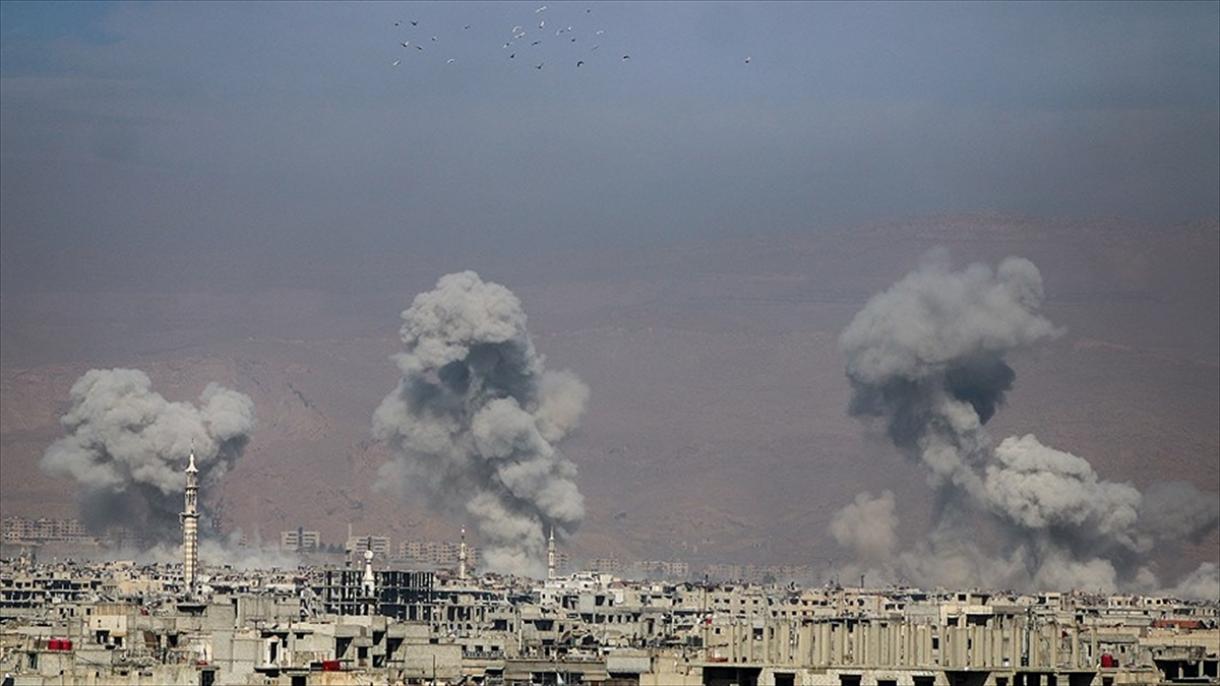 شام:الغوطہ پر اسد نواز فوج کی وحشیانہ بمباری،درجنوں ہلاک و زخمی