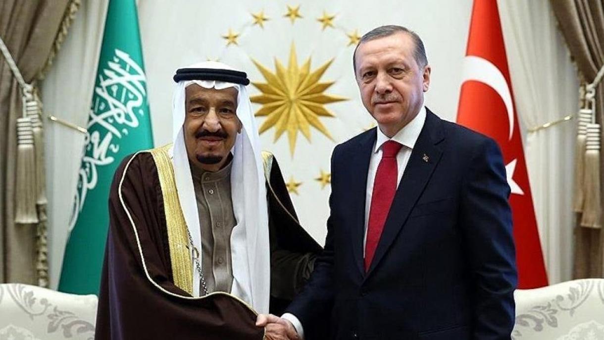 Президент Ердоған және Сауд Арабиясы королі Селман телефонмен әңгімелесті