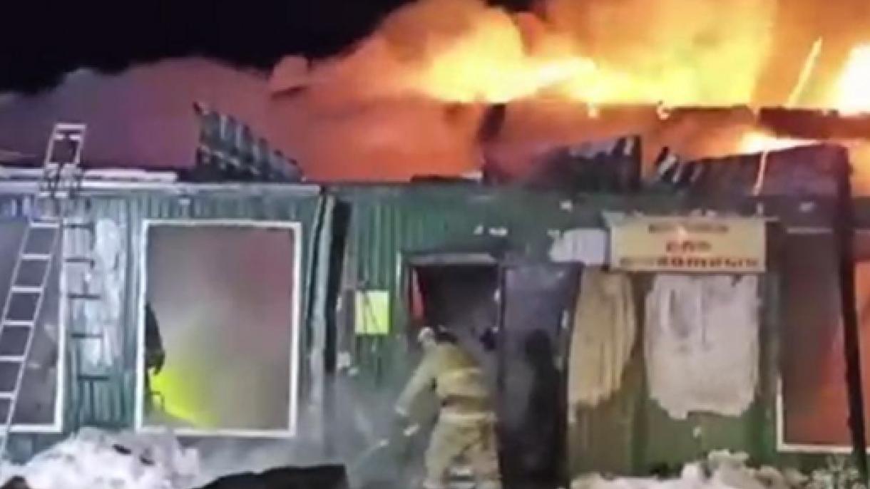روس، سائبیریا کے ایک  نرسنگ ہاوس میں آتشزدگی سے 20 افراد ہلاک