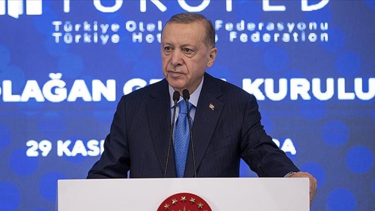 Erdogan: "Nos enfocamos en establecer Türkiye en el centro de la arquitectura económica"
