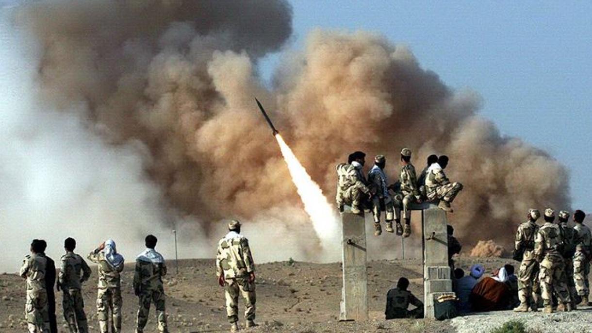 حمله راکتی سپاه پاسداران ایران به پایگاه آمریکایی در ولایت الانبار عراق