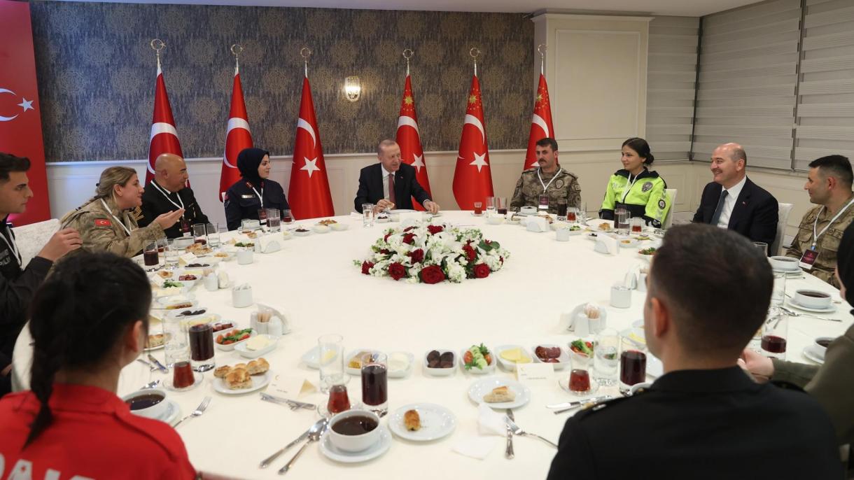 Эрдоган коопсуздук тармагынын ооз ачуу программасына катышты