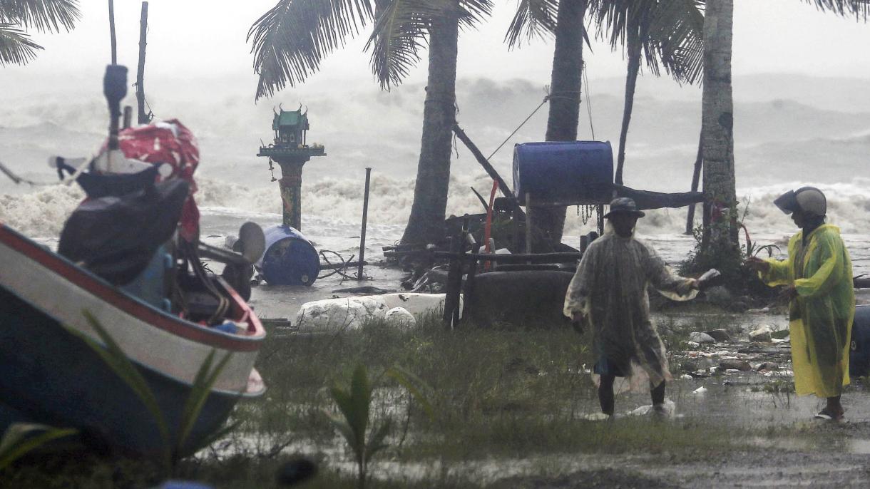 La tormenta tropical Pabuk azotó las tierras de Tailandia