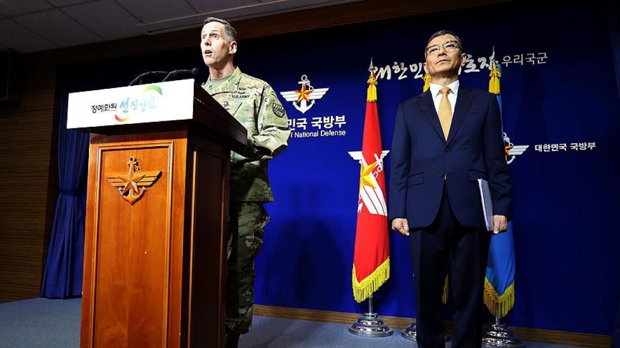 متحدہ امریکہ  جنوبی کوریا میں میزائیلوں کا دفاعی سسٹم قائم کررہا ہے