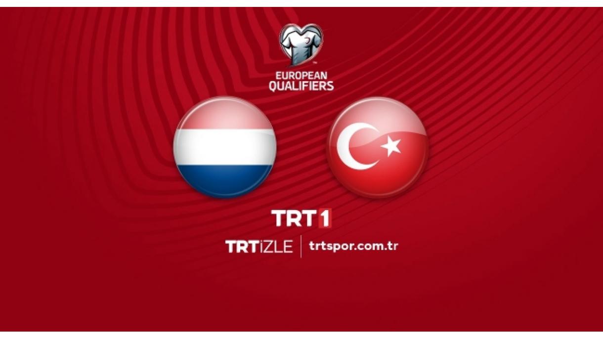 ნიდერლანდები-თურქეთის მატჩი TRT 1-ის არხზე