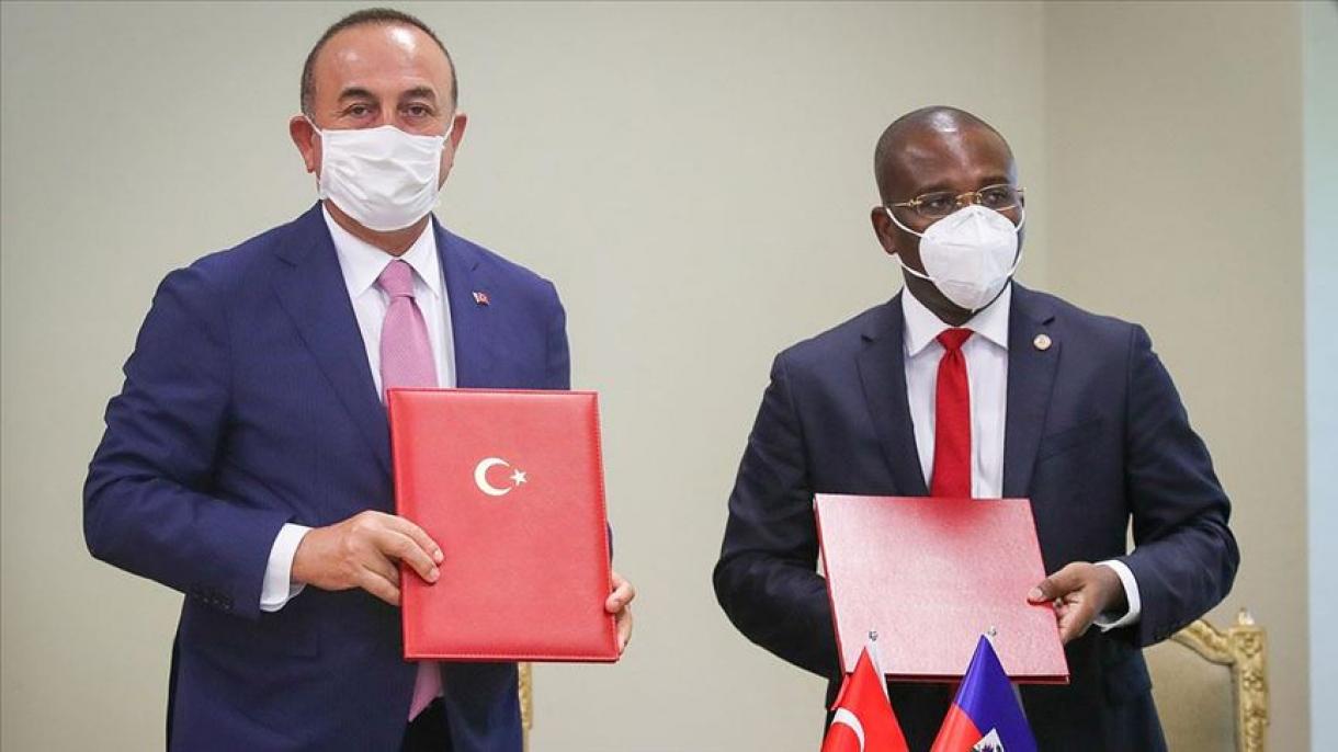 تورکیه و هائیتی هفت قرار داد در عرصه های مختلف امضا کردند
