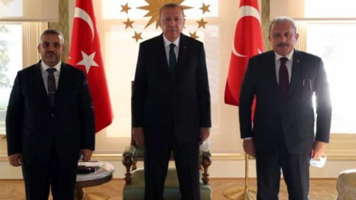 Erdogan u takua me Kryetarin e Këshillit të Lartë Shtetëror të Libisë, Halid el-Meshri
