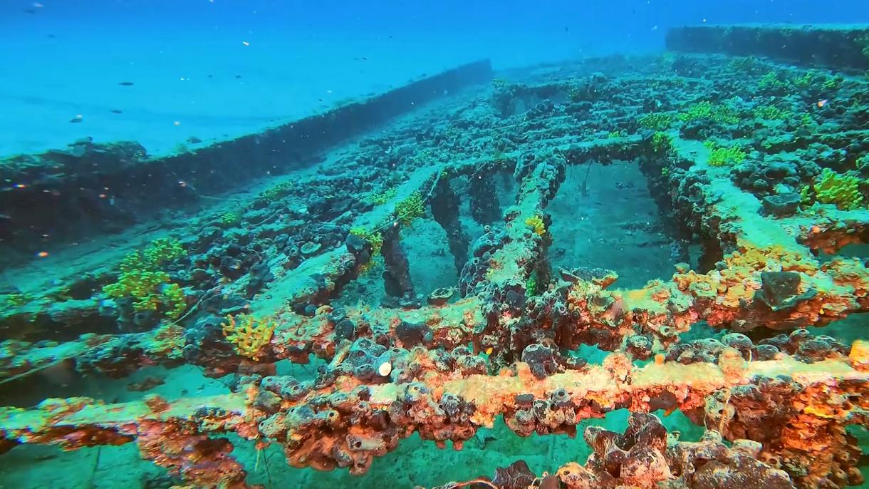 Los barcos de batalla de Çanakkale ya hospedan a los aficionados de buceo