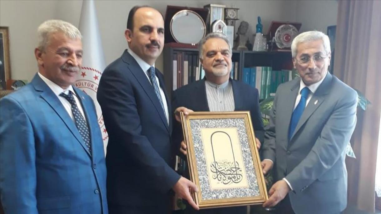 شرکت سفیر ایران در ترکیه در مراسم بزرگداشت مولانا