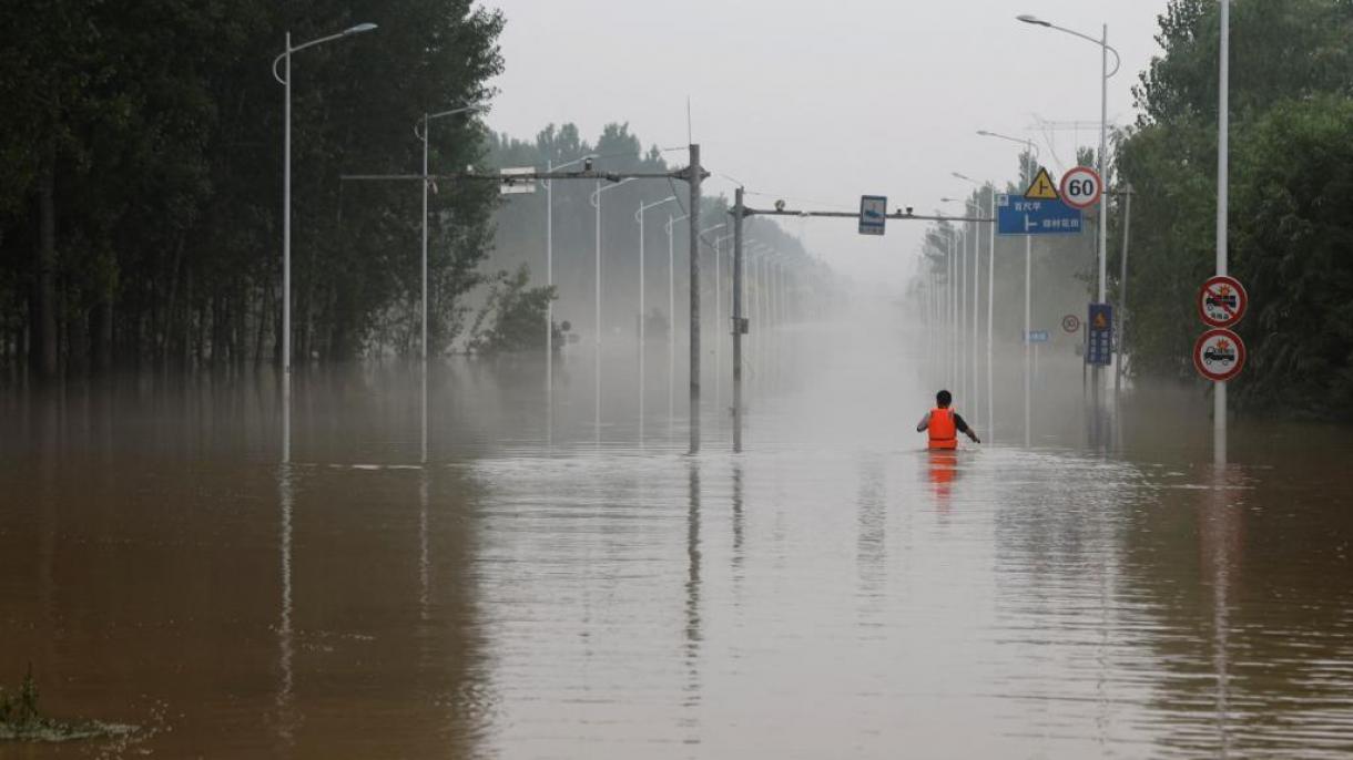 Alerta roja en China contra las inundaciones