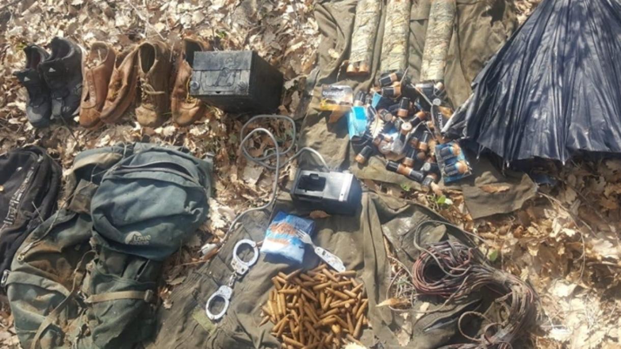Во операција кај Хаќќари се запленети големи количини муниција и материјали на терористите