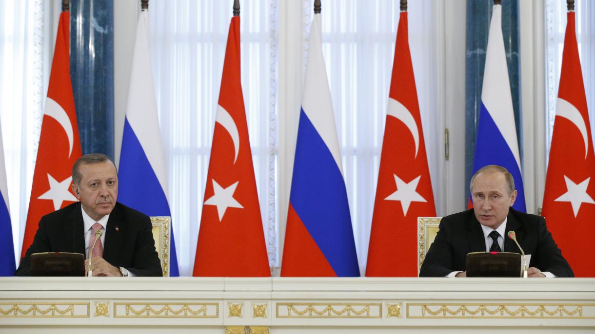 Ərdoğan və Putin mətbuat nümayəndələrinə şərh verdilər