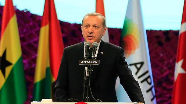 Erdogan: "J'ai toujours considéré l'EXPO 2016 Antalya comme un projet national depuis le début"