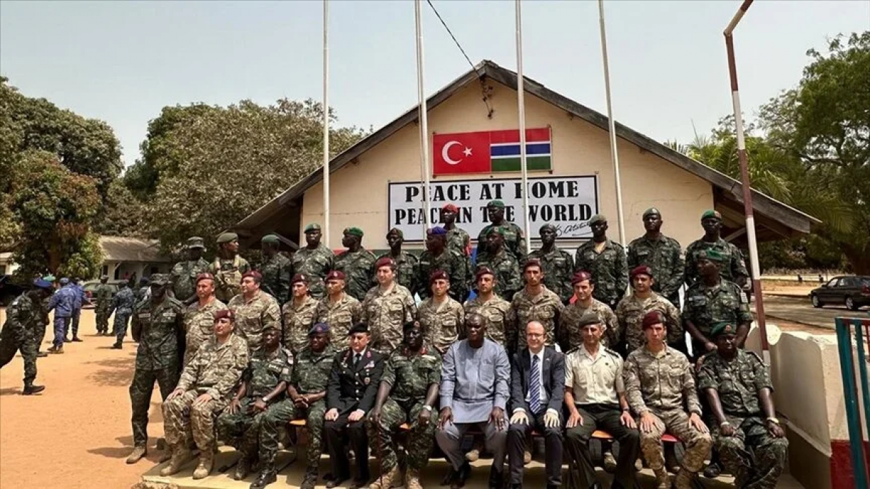 ترکیه به سربازان گامبیا آموزش نظامی داد