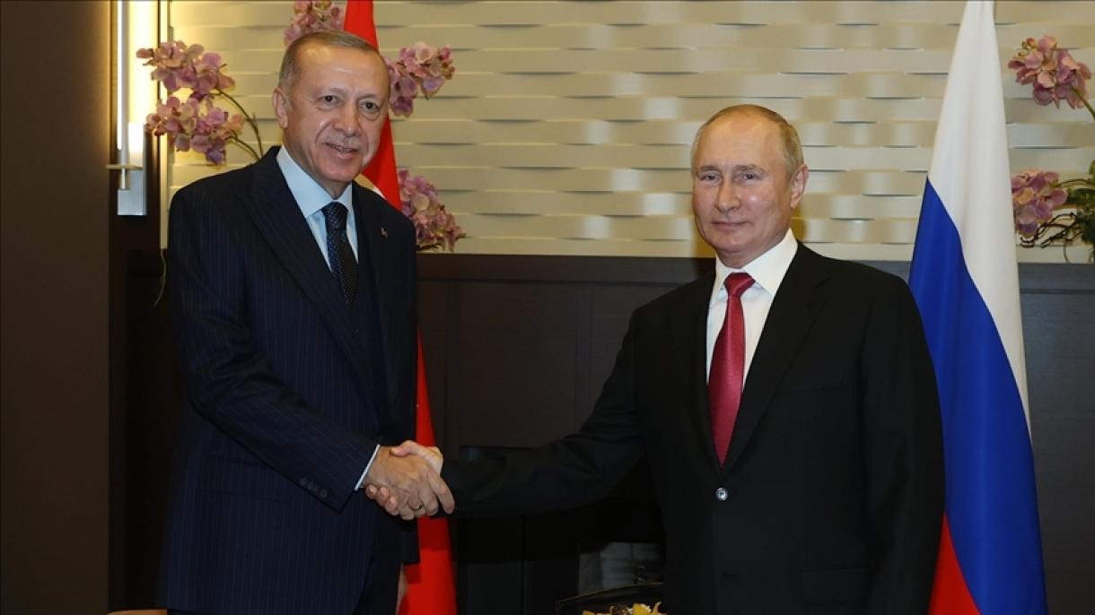 El presidente Erdogan hablará por teléfono este domingo con su homólogo ruso Putin
