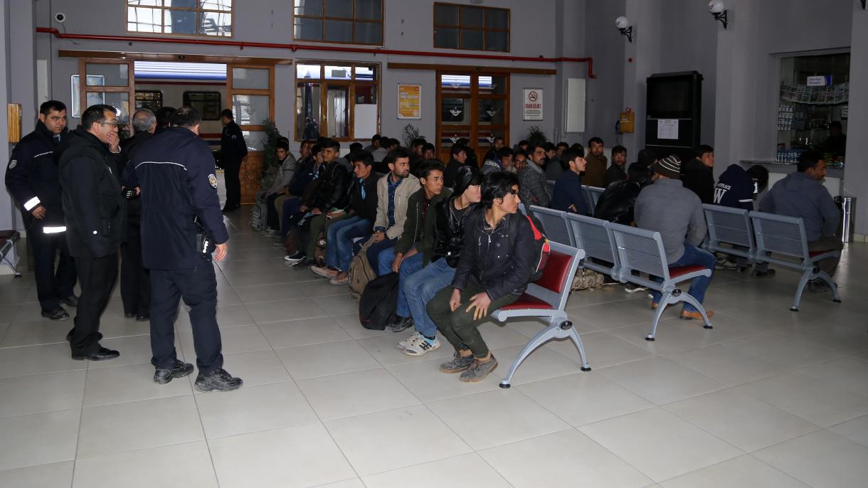 366 مهاجر غیرقانونی در ارزروم ترکیه دستگیر شدند