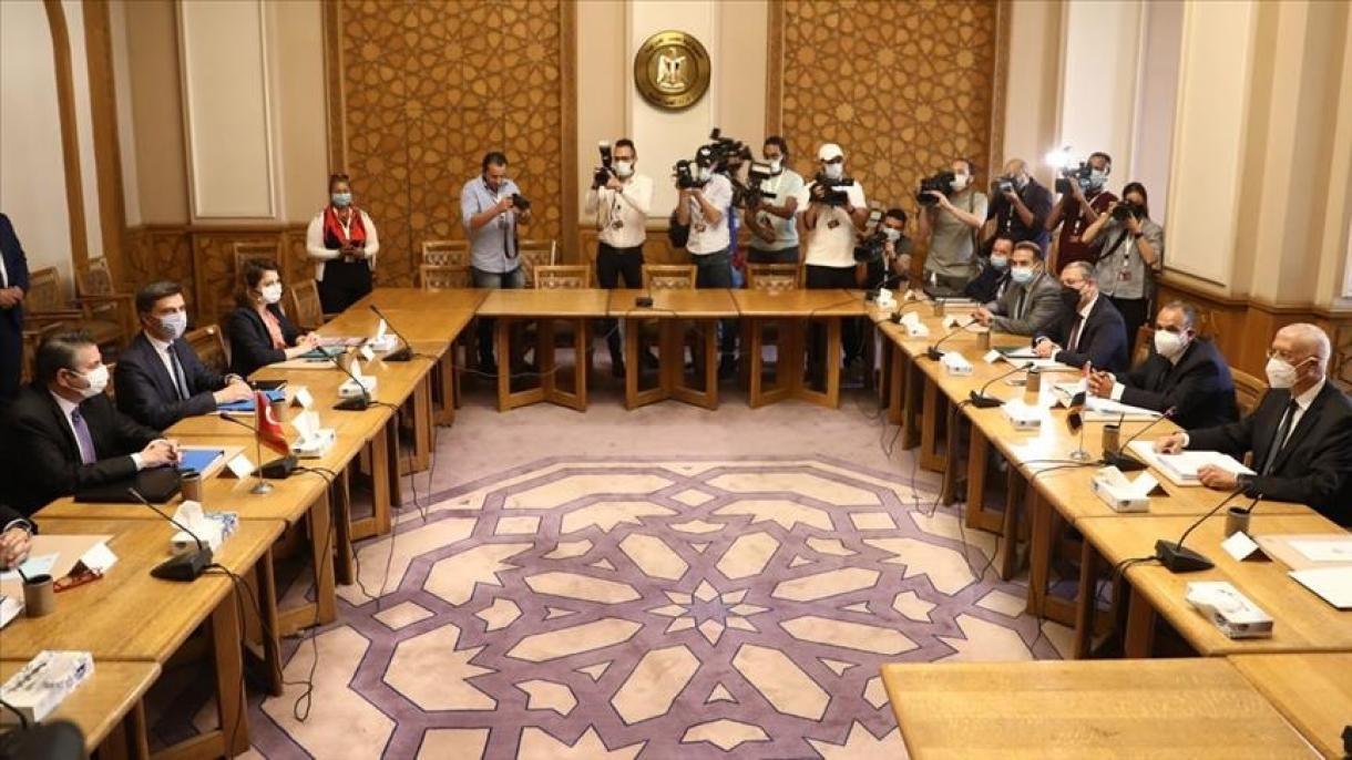 مذاکرات بین هیئتهای تورکیه و مصر آغاز شد