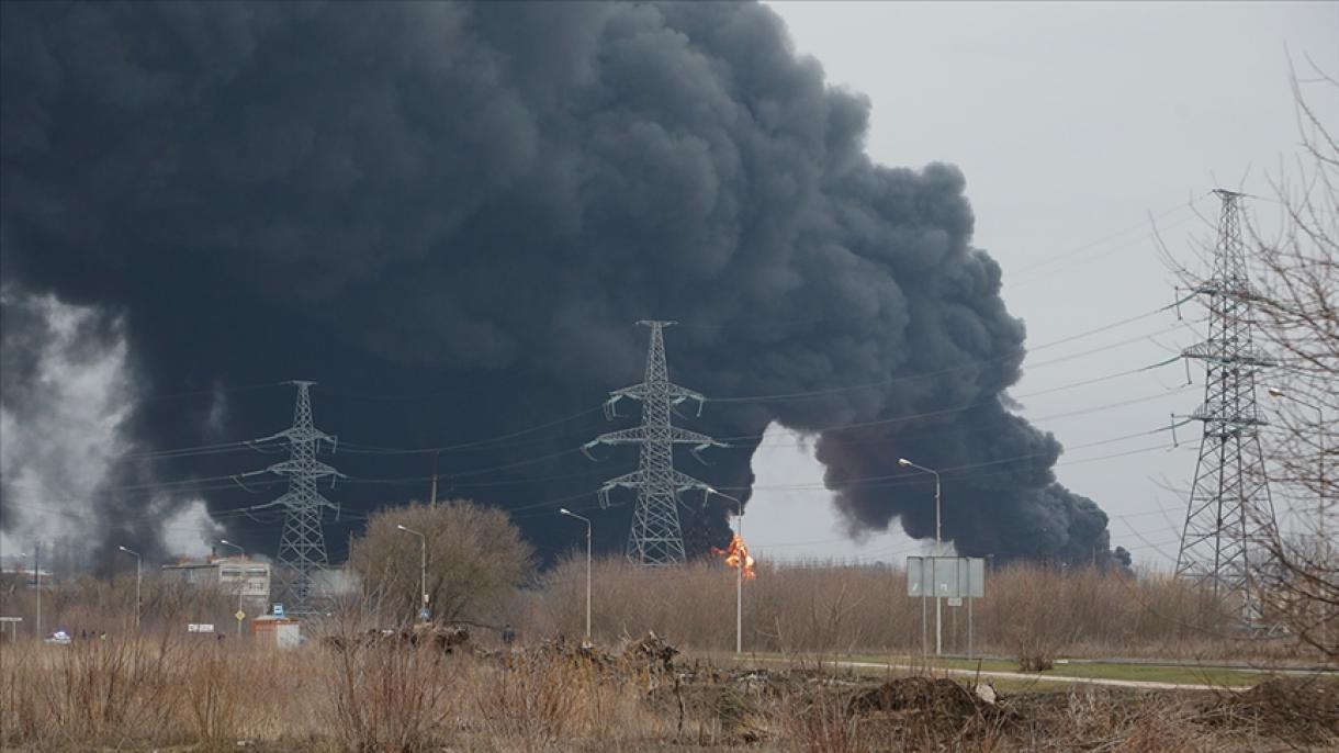 Rusiya qüvvələri Ukraynanın Zaporojye vilayətinə raket zərbələri endirdi