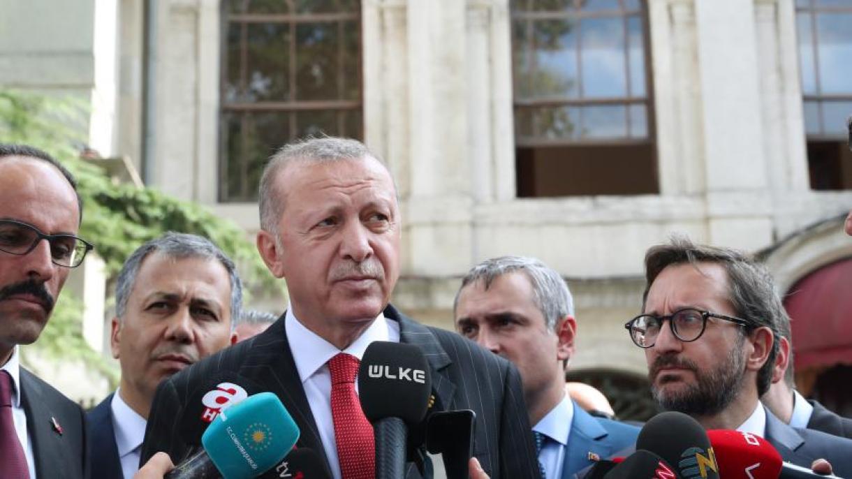 Erdogan: “Mantendremos intrépidamente nuestra lucha antiterrorista”