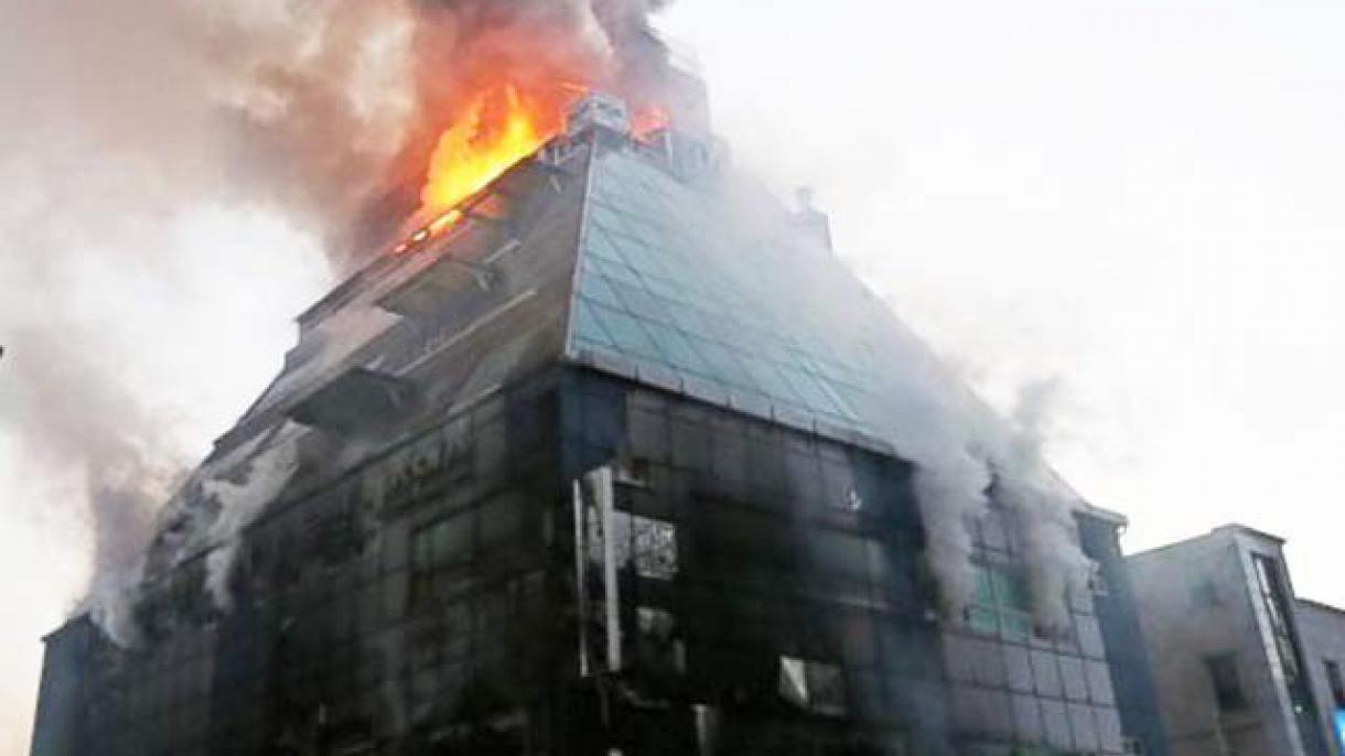 جنوبی کوریا میں 8 منزلہ عمارت میں آتشزدگی ، 29 افراد ہلاک متعدد زخمی