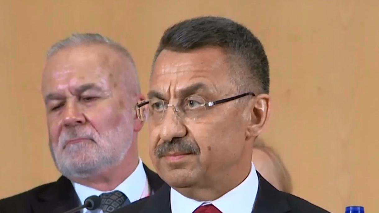 Повик од потпретседателот Фуат Октај до светот за борба против ФЕТО