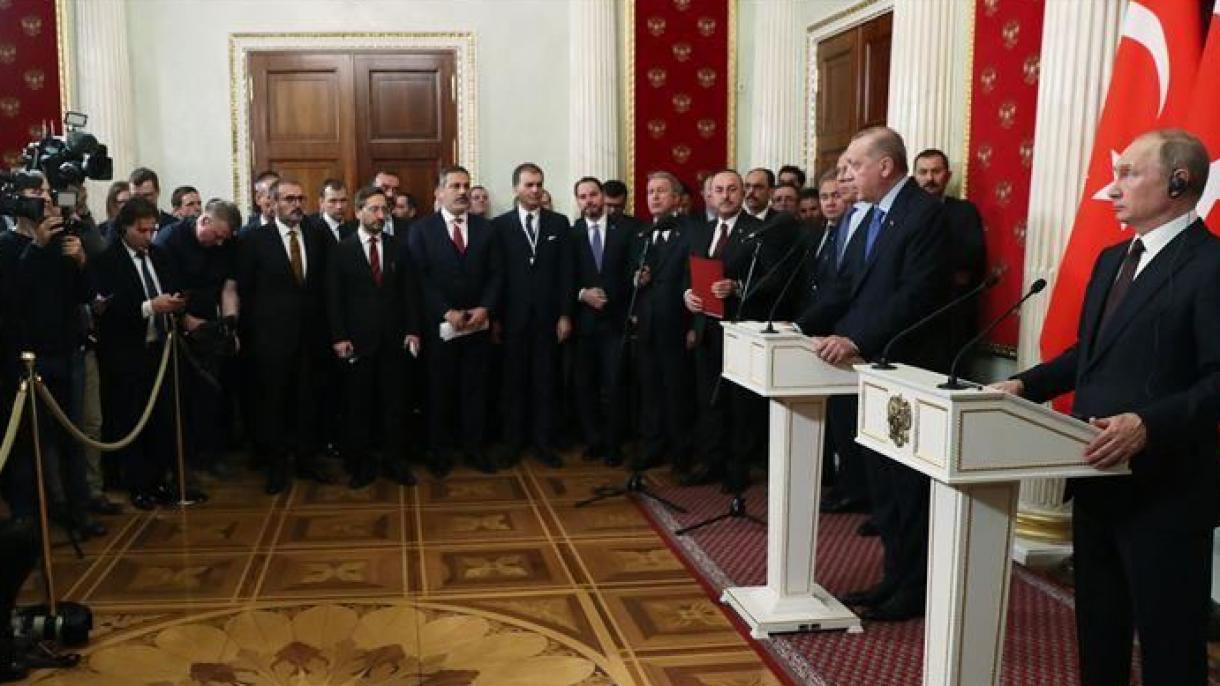خبر فوری ـ کنفرانس مطبوعاتی اردوغان و پوتین در مسکو