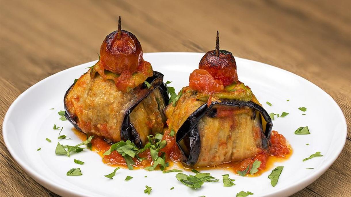 “Kebab de berenjena”, una comida que pertenece a la capital gastronómica de Turquía