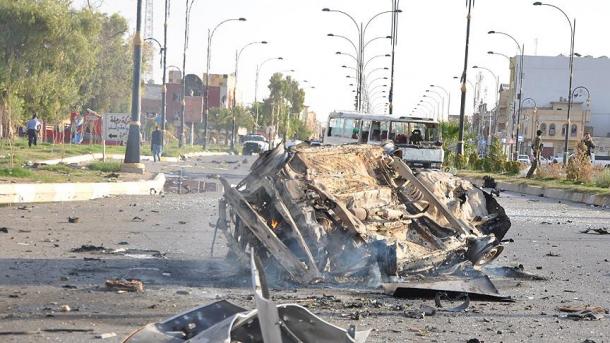 عراق: دو خود کش بم حملے 11 افراد ہلاک