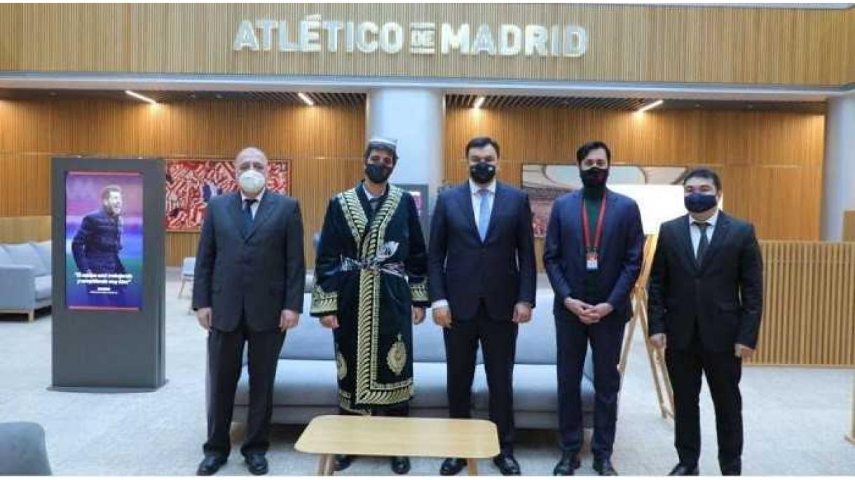O‘zbekiston delegatsiyasi "Atletiko Madrid" futbol klubi rahbariyati bilan uchrashdi