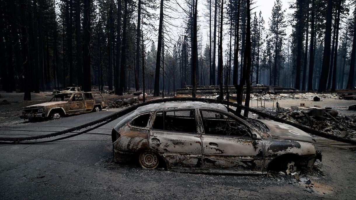 کیلی فورنیا کی جنگلاتی آگ،لاکھوں ایکڑ رقبہ خاکستر ہوگیا