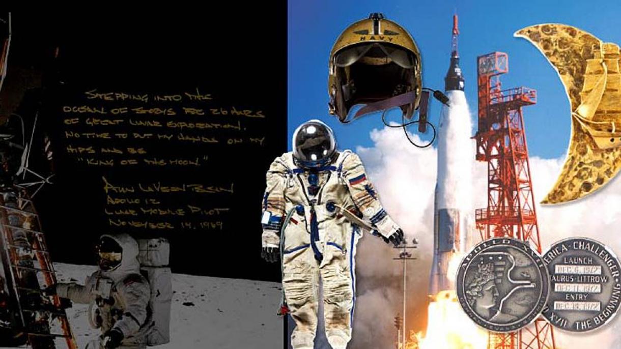 Elárverezték Neil Armstrong személyes tárgyait