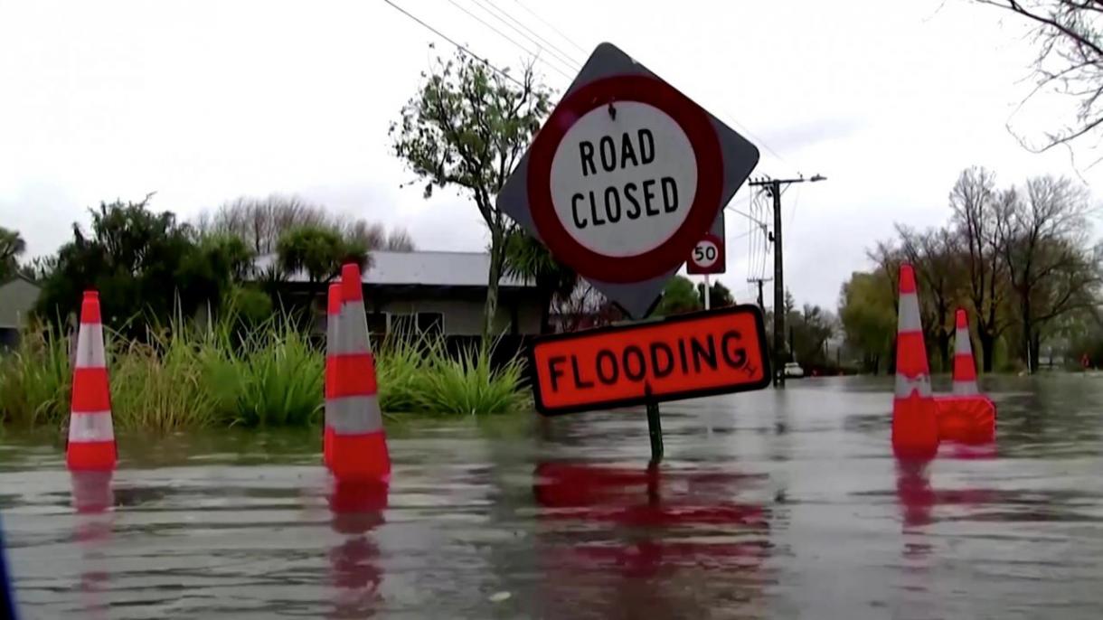 新西兰发生洪灾